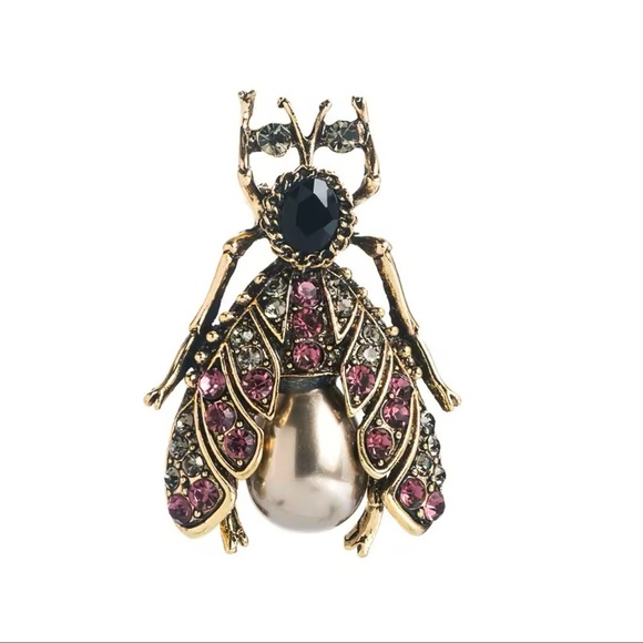 Betsey Johnson Vintage Insect Brooch - Picture 2 of 4